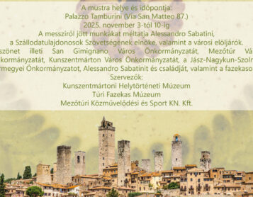 Kiállítás San Gimignano-ban